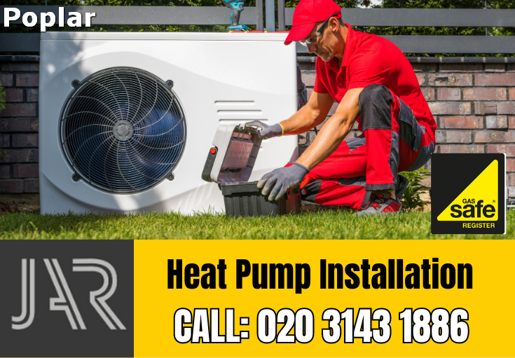 heat pump installation Poplar